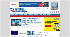 Desktop Screenshot of directioninformatique.com